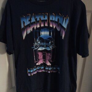DEATH ROW RECORDS MENS BAND TEE   (new new )